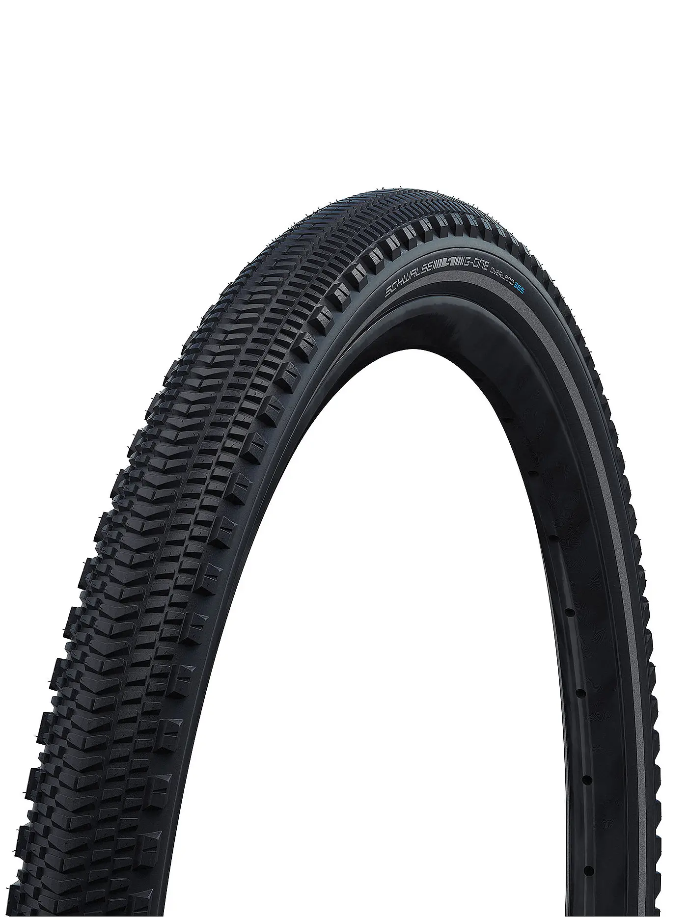 SCHWALBE | Fahrradreifen G-One Overland 365 40-622 Reflektorstreifen | 